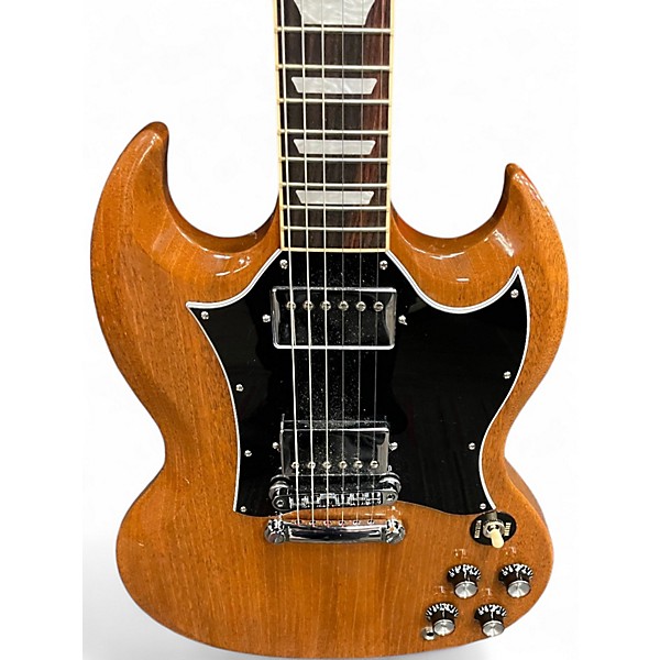 Used 2023 Gibson SG Standard Brown Solid Body Electric Guitar