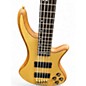 Used Schecter Guitar Research Stiletto Custom 5 String Natural Electric Bass Guitar