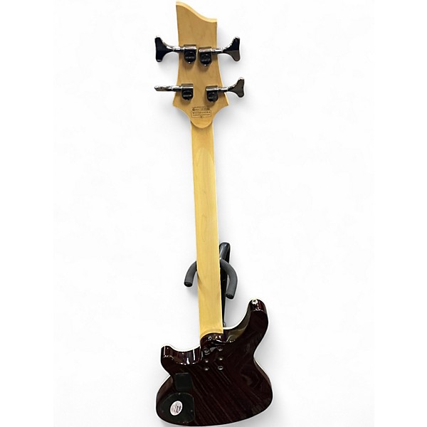 Used Schecter Guitar Research Omen Extreme 4 String Vintage Sunburst Electric Bass Guitar