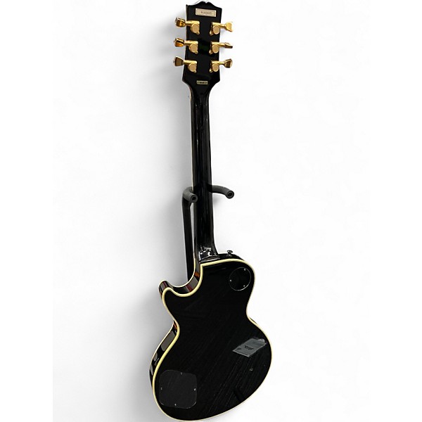Used Epiphone Les Paul Custom Ebony Solid Body Electric Guitar
