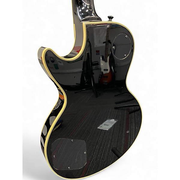 Used Epiphone Les Paul Custom Ebony Solid Body Electric Guitar