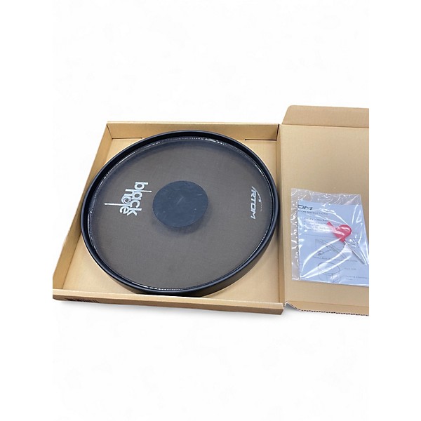 Used RTOM BLACK HOLE 13 Drum Practice Pad