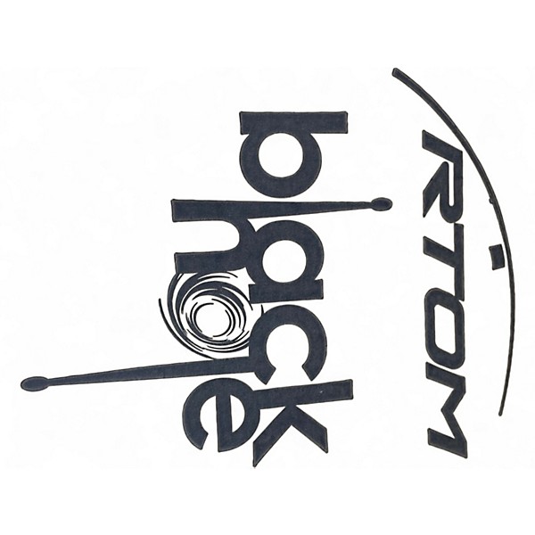 Used RTOM BLACK HOLE 13 Drum Practice Pad