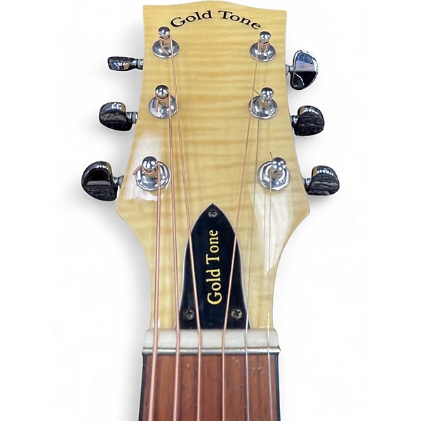 Used Gold Tone BT-1000 6-String Banjo Guitar Natural Banjo