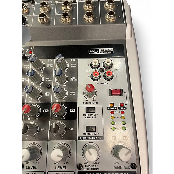 Used Behringer Xenyx Q802USB Unpowered Mixer