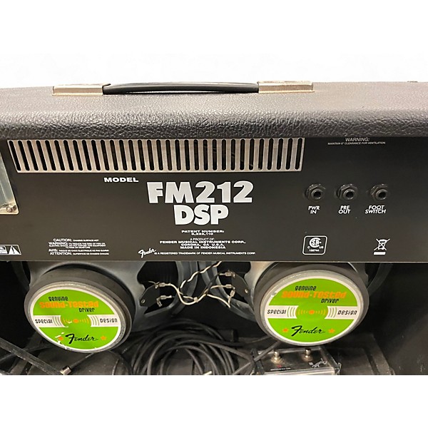 Used Fender FM212DSP 100W 2x12 Guitar Combo Amp