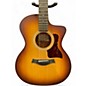 Used Taylor 214ce-K SB Shaded Edgeburst Acoustic Electric Guitar