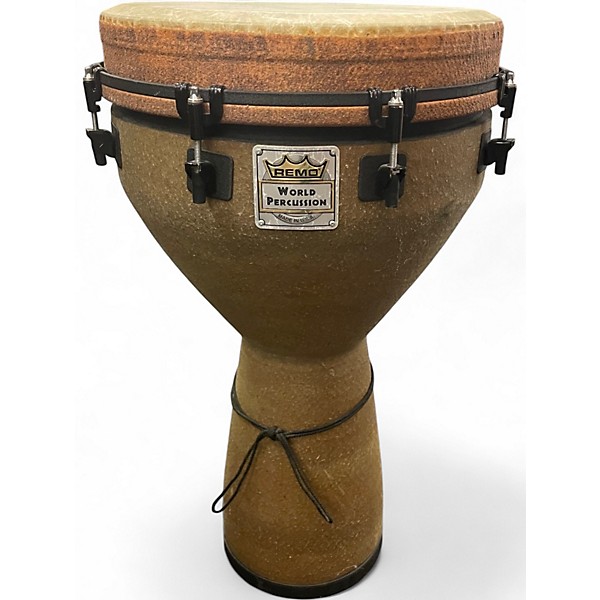 Used Remo Mondo Design Series Earth Djembe  25x14 Djembe
