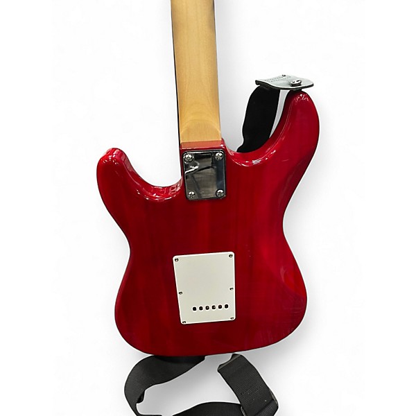 Used Grote GT-150 Super Series Strat Red Solid Body Electric Guitar