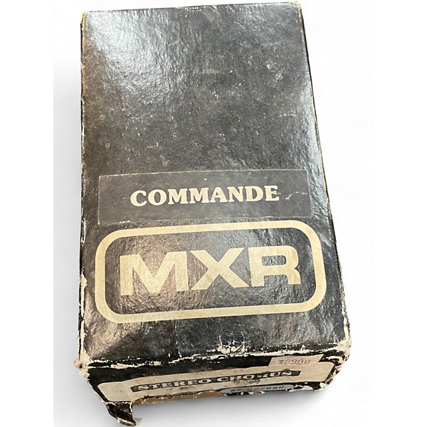 Used MXR COMMANDE STEREO CHORUS Effect Pedal