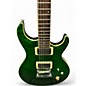 Used Greg Bennett Design by Samick ULTRAMATIC Green Solid Body Electric Guitar