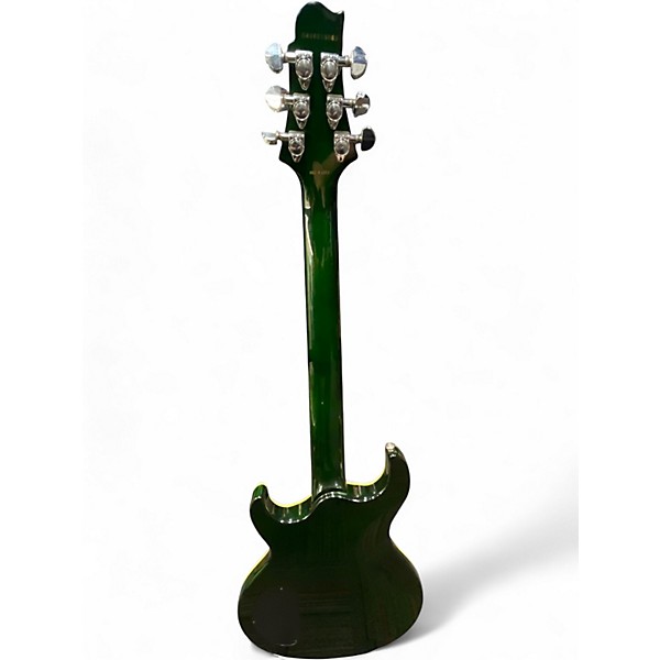 Used Greg Bennett Design by Samick ULTRAMATIC Green Solid Body Electric Guitar