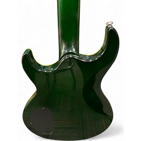Used Greg Bennett Design by Samick ULTRAMATIC Green Solid Body Electric Guitar
