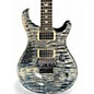 Used PRS Custom 24 FLOYD ROSE 10 Top FADED WHALE BLUE Solid Body Electric Guitar