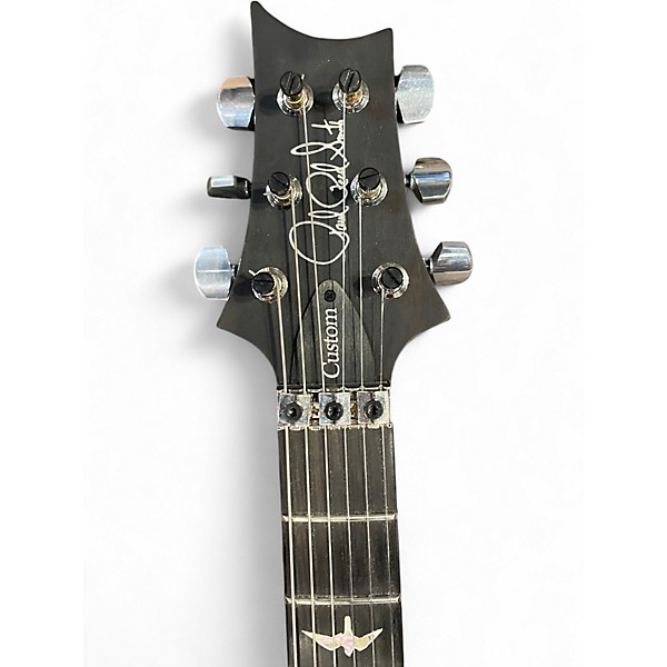 Used PRS Custom 24 FLOYD ROSE 10 Top FADED WHALE BLUE Solid Body Electric Guitar