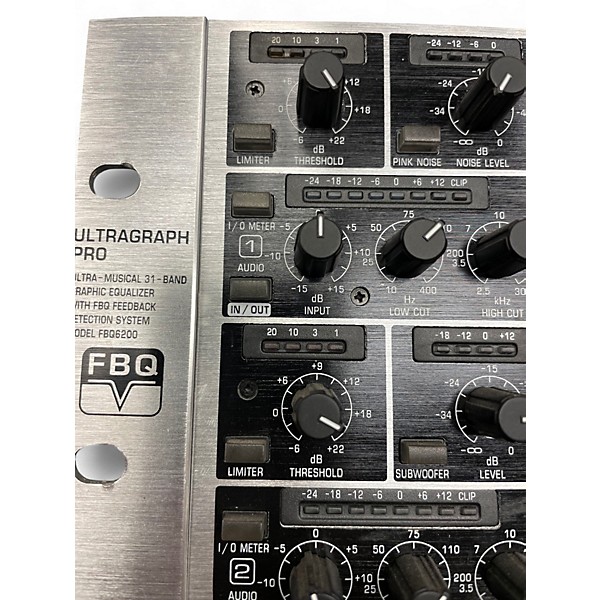 Used Behringer FBQ1502 with Feedback Detection Equalizer