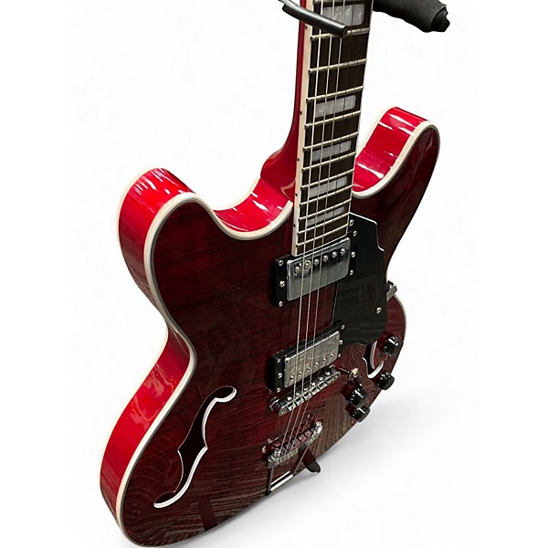 Used Grote 335 RED Hollow Body Electric Guitar