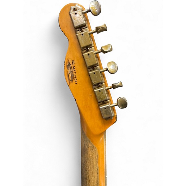 Used Fender TELECASTER JOE STRUMMER WORN BLACK Solid Body Electric Guitar
