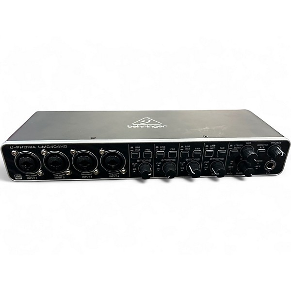 Used Behringer U-Phoria UMC404HD Audio Interface