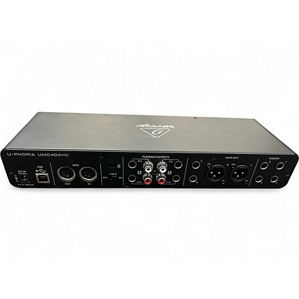 Used Behringer U-Phoria UMC404HD Audio Interface