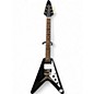 Used Epiphone FLYING V Ebony Solid Body Electric Guitar thumbnail
