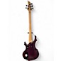 Used ESP LTD F155DX 5 String Trans Purple Electric Bass Guitar