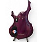 Used ESP LTD F155DX 5 String Trans Purple Electric Bass Guitar