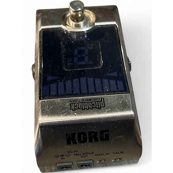 Used KORG PB01 Pitchblack Chromatic Tuner Pedal