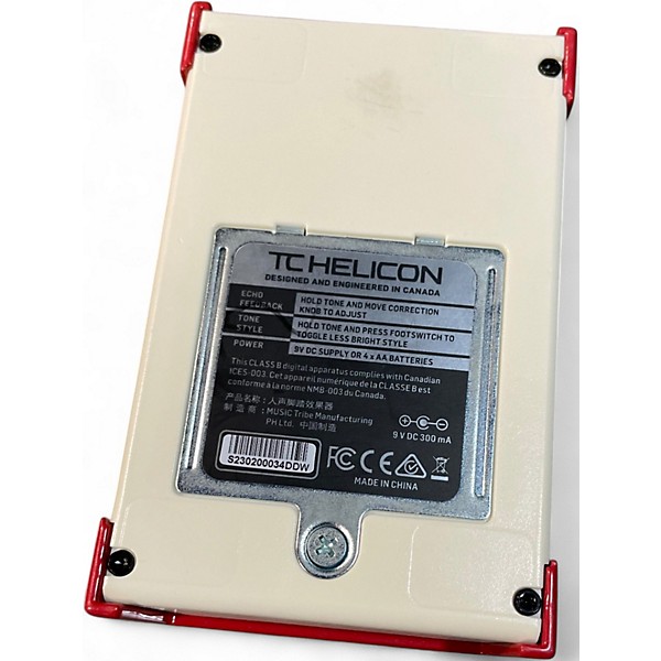 Used TC Helicon VoiceTone Mic Mechanic Vocal Processor