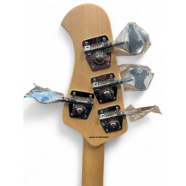 Used Sterling by Music Man Ray4 Blue Electric Bass Guitar