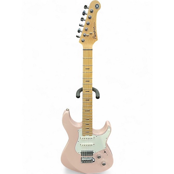 Used Yamaha PACS+12 Pink Solid Body Electric Guitar