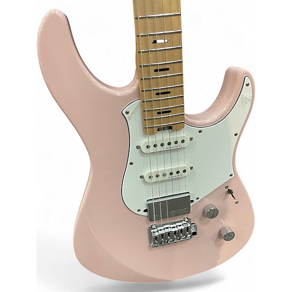 Used Yamaha PACS+12 Pink Solid Body Electric Guitar
