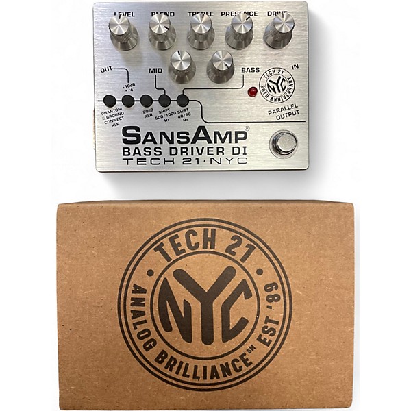 Used Tech 21  BASS DRIVER DI 30TH ANNIVERSARY Bass Preamp