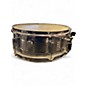 Used Percussion Plus 14in STEEL SNARE Silver Drum thumbnail