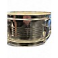 Used Percussion Plus 14in STEEL SNARE Silver Drum