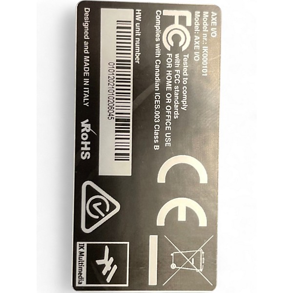 Used IK Multimedia AXE I/O Audio Interface