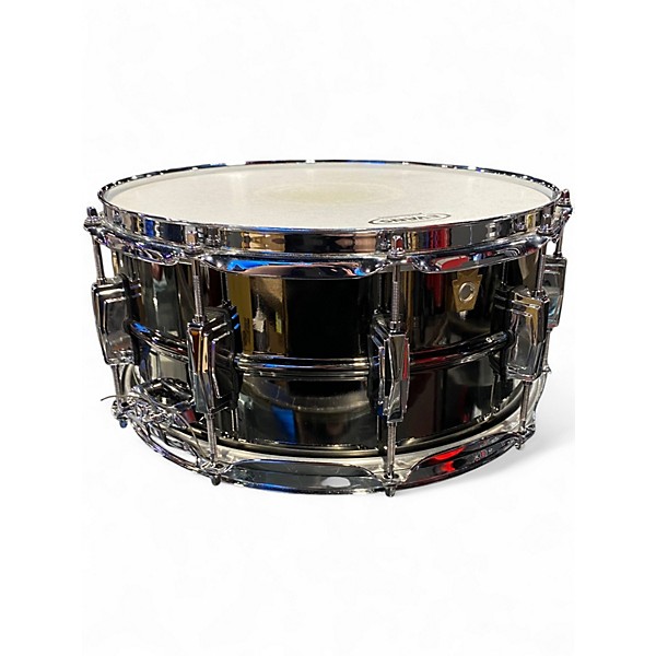 Used Ludwig 6.5X14 Black Beauty Snare Chrome Drum