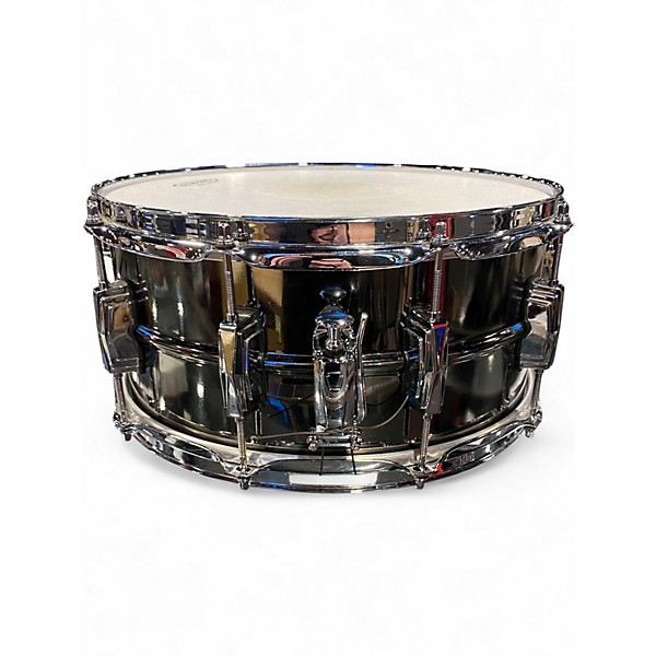 Used Ludwig 6.5X14 Black Beauty Snare Chrome Drum