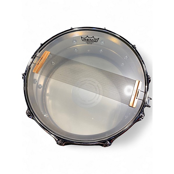 Used Ludwig 6.5X14 Black Beauty Snare Chrome Drum