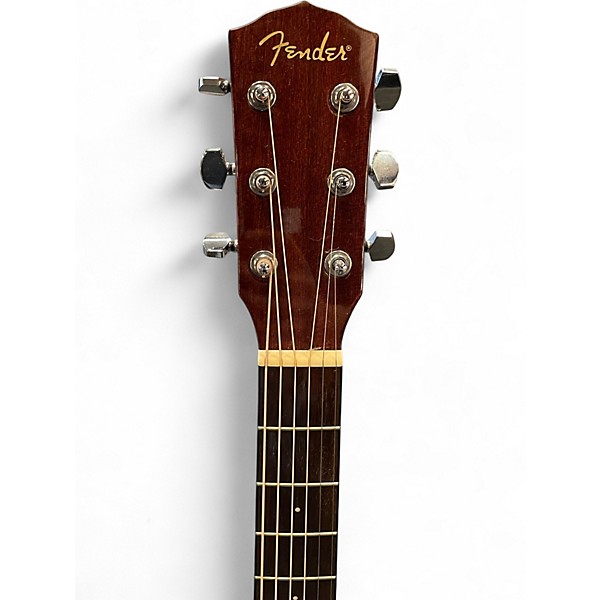 Used Fender CD60CE Dreadnought 2 Tone Sunburst Acoustic Electric Guitar