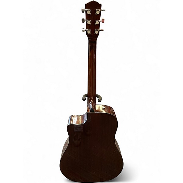 Used Fender CD60CE Dreadnought 2 Tone Sunburst Acoustic Electric Guitar