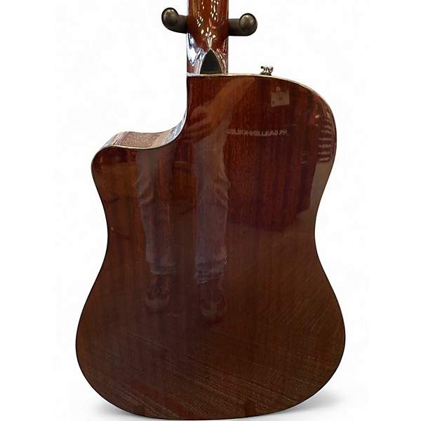 Used Fender CD60CE Dreadnought 2 Tone Sunburst Acoustic Electric Guitar