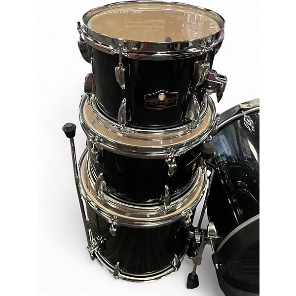 Used TAMA 5 Piece Imperialstar Black Drum Kit