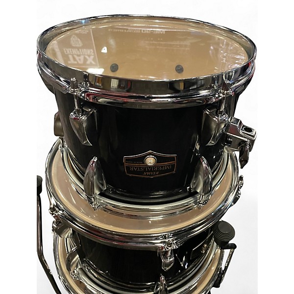 Used TAMA 5 Piece Imperialstar Black Drum Kit