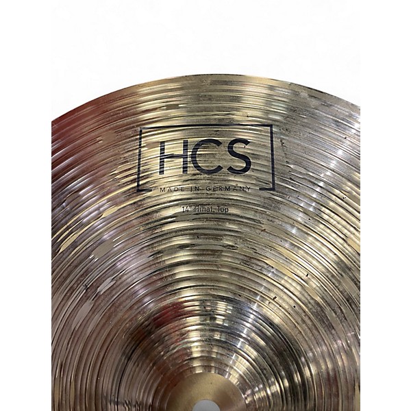 Used MEINL 14in HCS Hi Hat Pair Cymbal