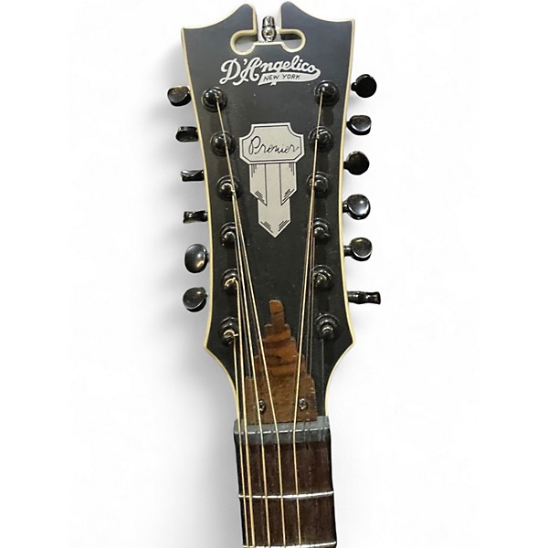 Used D'Angelico Premier Series Brown Solid Body Electric Guitar