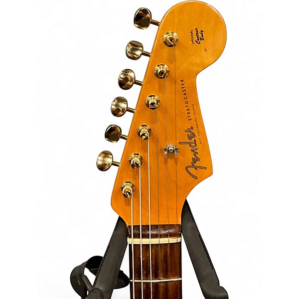 Used Fender Player Stratocaster Blue Solid Body Electric Guitar