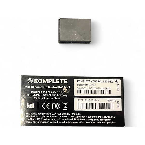 Used Native Instruments Komplete Kontrol S49 MIDI Controller