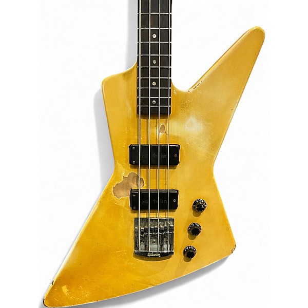 Vintage 1984 Gibson Explorer Bass Alpine White Electric Bass Guitar