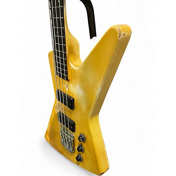 Vintage 1984 Gibson Explorer Bass Alpine White Electric Bass Guitar